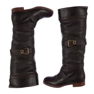 Chloe Prince Paddington Knee High Boots